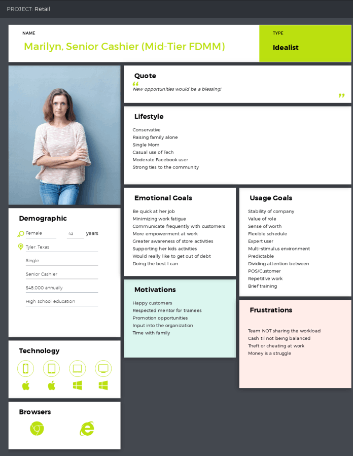 Senior Cashier